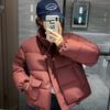 Short Cotton Jacket Women's 2025 New Winter Thickened Warm Bread Jacket Stand-up Collar Padded Jacket