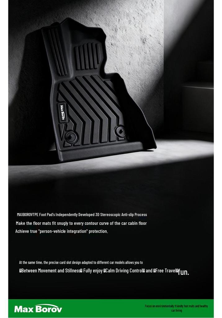 Car TPE Floor Mats for Hongqi Models: 25, H5, HS5, EQM5, HS3 PHEV, H6, HS7, H9