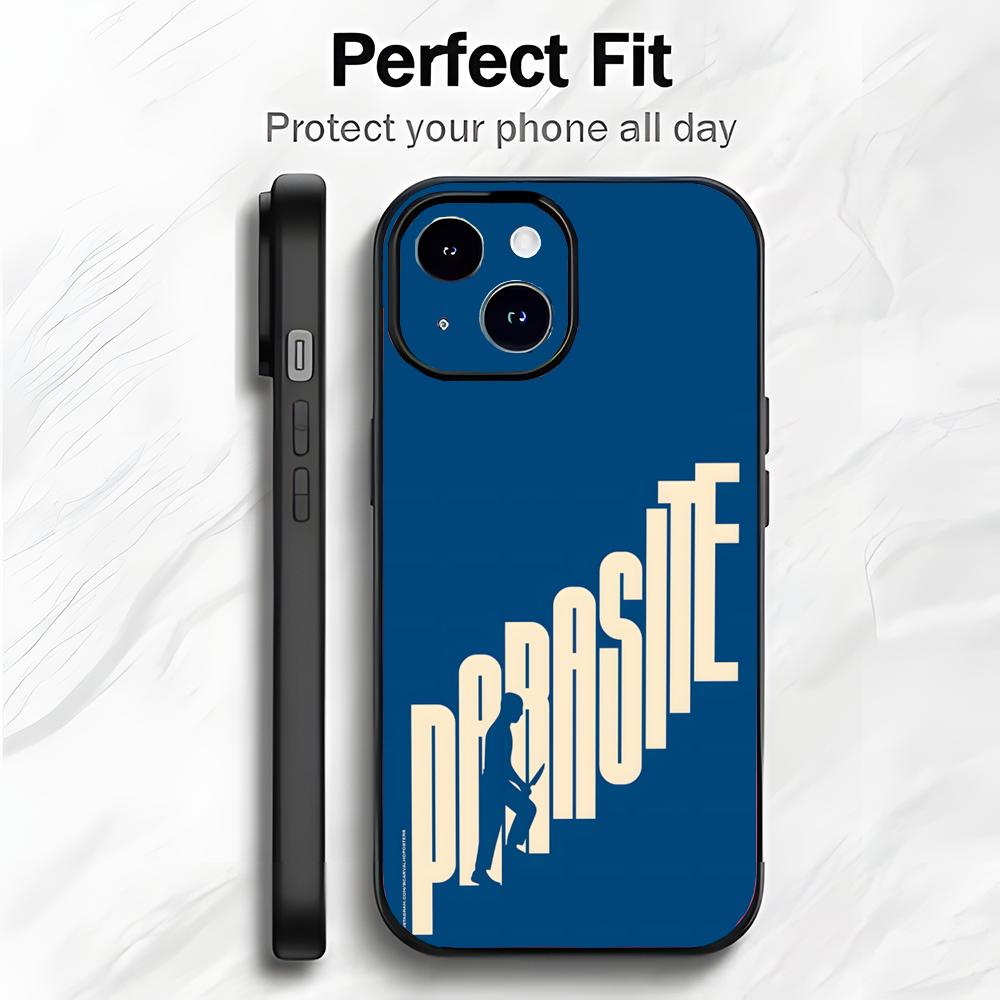Sharp Dark Korean Movie P-Parasite Phone Case Phone Case Soft Packaging Lightweight For iPhone17 16 15 14 13ProMax