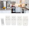 Smart Switch Socket with Remote Control Wireless Power Outlet Set for Home Use