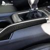 Real Hard Carbon Fiber Handbrake Grips Cover Car Interior Trim for Chevrolet Camaro 2010 2011 2012 2013 2014 2015 Accessories