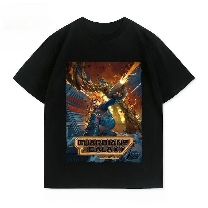 Genuine X-Men Wolverine Printed Short Sleeve Unisex Fashion Comfortable Crew Neck T-Shirt Loose Large Size