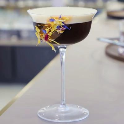 Bicchiere da cocktail con piede alto Semplicità Cucina per la casa Tazza da Martini Calice in cristallo trasparente Barware Tazza da Martini per coppia