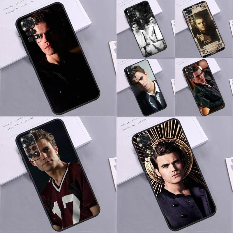 Stefan Salvatore Case For Xiaomi Redmi Note 14 13 Pro 9 10 11 12 Pro 10S 11S 12S Redmi 13C 10C 12C 14C Coque