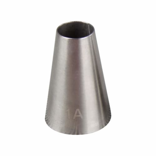 Sada 3 kulatých a květinových cukrářských špiček, nerezová ocel, pro výrobu květin, dortů, zdobení, cupcakes, pečení, DIY pekařské nástroje (Sada 3 Rou