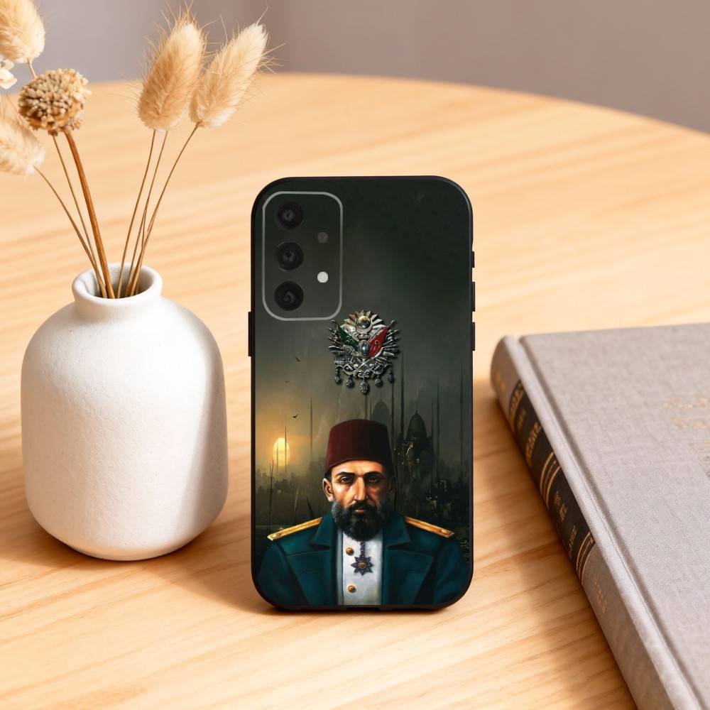 Cool Empire O-Ottoman Phone Case For Samsung S25,24,23,22,30,21,10,9,Ultra,Plus,Lite,FE,4,5 G Soft Black Case