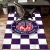 Toul-ouse Football  Rug for Living Room, Game Rooms, Office, Bedroom, Office Floor Mat Playful Design, Fan Gifts Christmas Decor