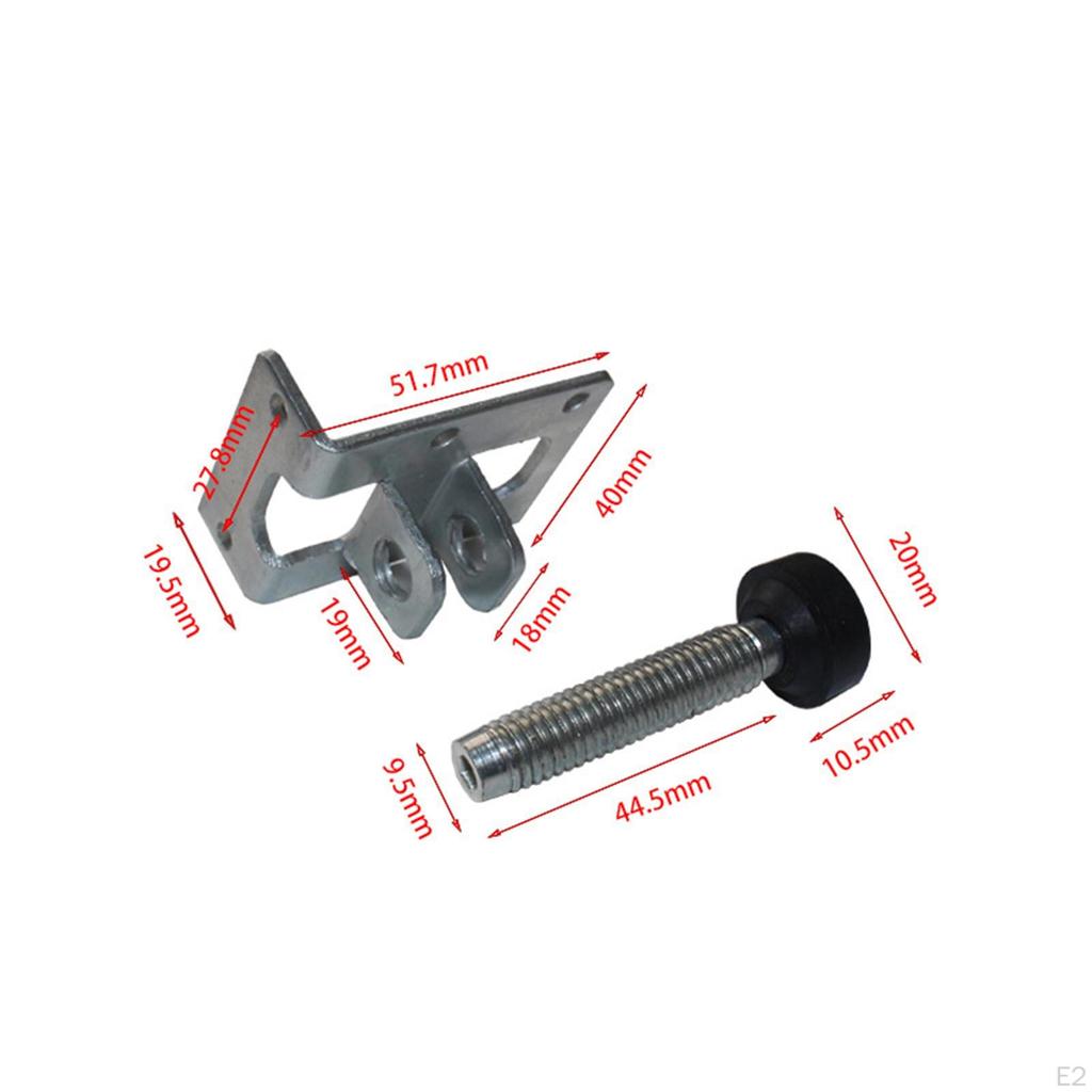 4 Pack Möbel Utjämningsben Höjd Justerbara Stödfötter Slitstark med skruvar för
