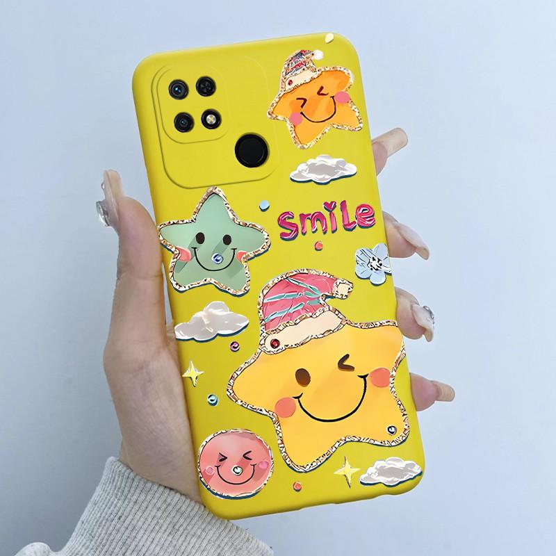 For Xiaomi Redmi 10C Phone Case Fashion Butterfly Flower Girls Design Soft Silicone TPU Back Housing for Redmi10C 10 C Covers
