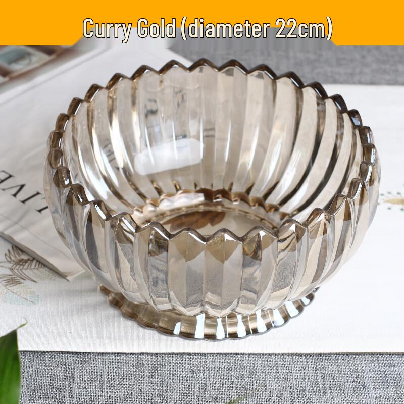 

Homeglen European Style Glass Fruit Bowl