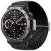 Nylon-Armband für Amazfit T-Rex 3, Schwarz