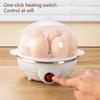Multifunktionaler Mini-Eierkocher Ein-Knopf-Elektrischer Eier-/Mais-/Süßkartoffel-/Milchkocher Schnelles Frühstück Küchengeräte Kinderbedienbar