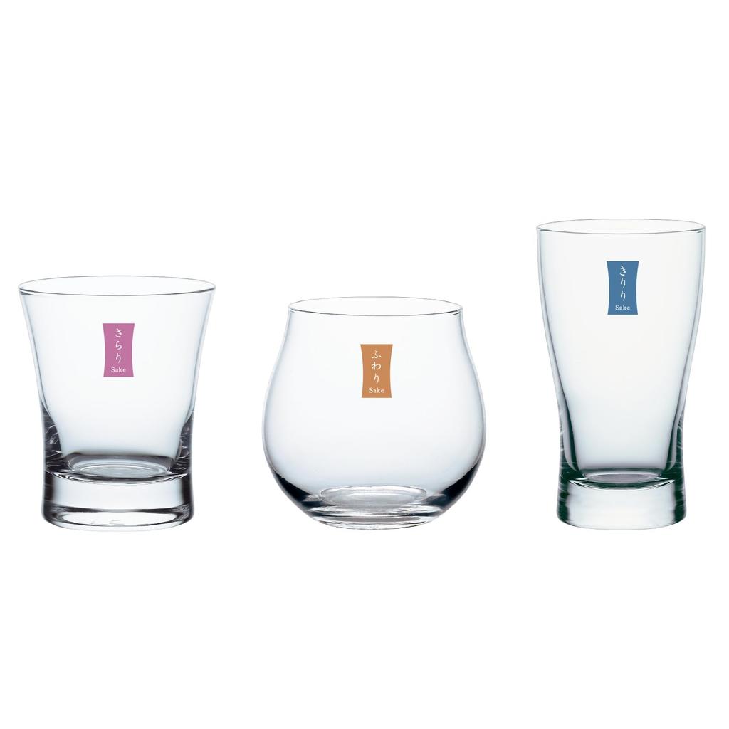 Toyo Sasaki Glass Cold Sake Glasses for Tasting and Made in Dishwasher Sake Perfect for Respect for the Aged Wooden Comparison, 12-Piece Set, Japan,