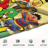 Sesame Street Flannel Blanket, High quality Comfortable for All Seasons, Home Decor, Warmth and Comfort