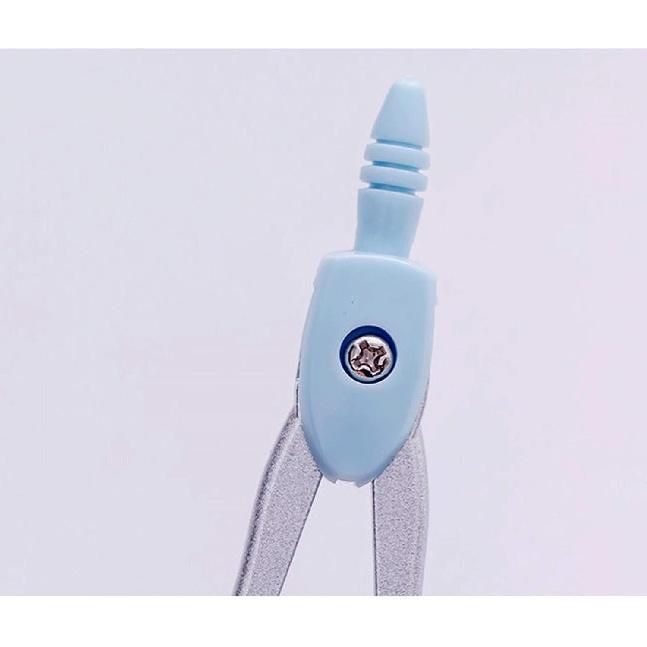 Compasses Student Geometry Set Math Compass Divider, Set Squares, Ruler, Compasses and Protractor, 8 Piece Set Measuring Tools(Pink)