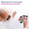UNQHI Acrylic Waterproof Material Board Game - Suitable For 2 To 10 Players, Ages 7 And Above. A Color And Number Matching Card Game.