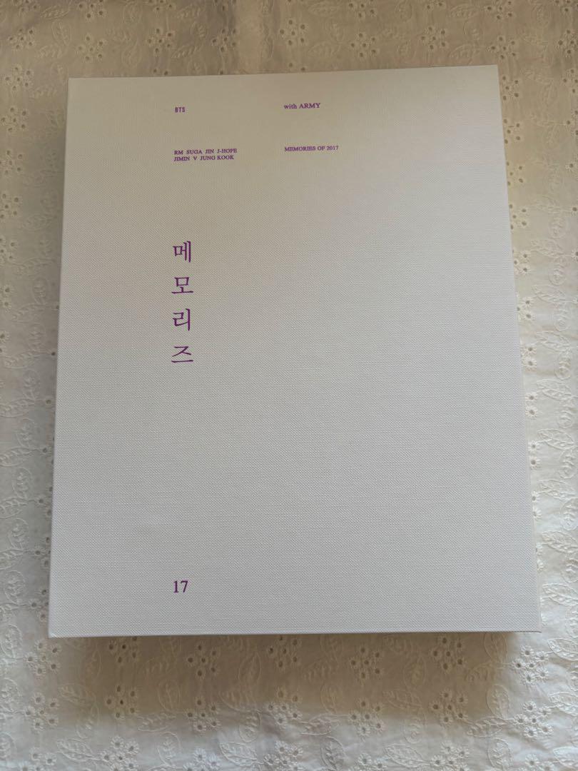 

[USED] BTS MEMORIES OF 2017 DVD with Japanese subtitles