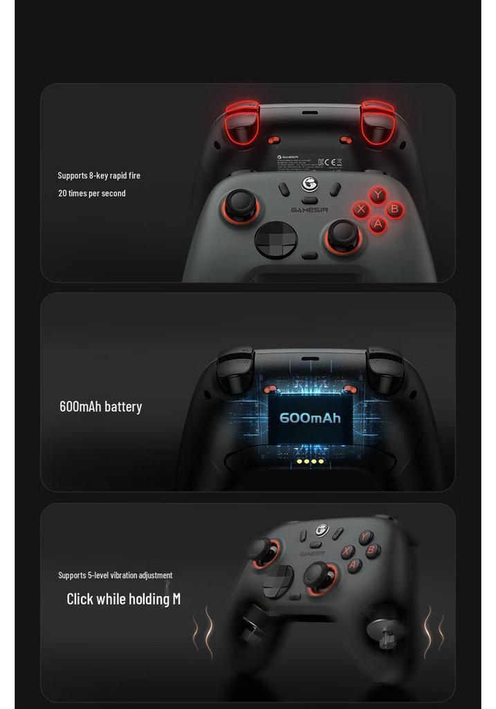 GameSir Nova 2 Lite Wireless Bluetooth Game Controller (NS2/Steam)
