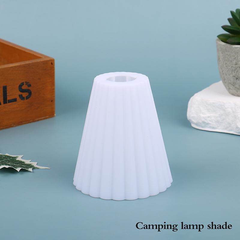 Multifunctional Louver Lampshade Plastic Outdoor Camping Lamp Shade Led Flashlig