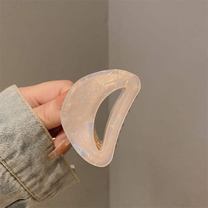 Modische Haarspangen für Frauen 6cm Schöne Hohle Metall-Haarspange Koreanische Beliebte Haaraccessoires