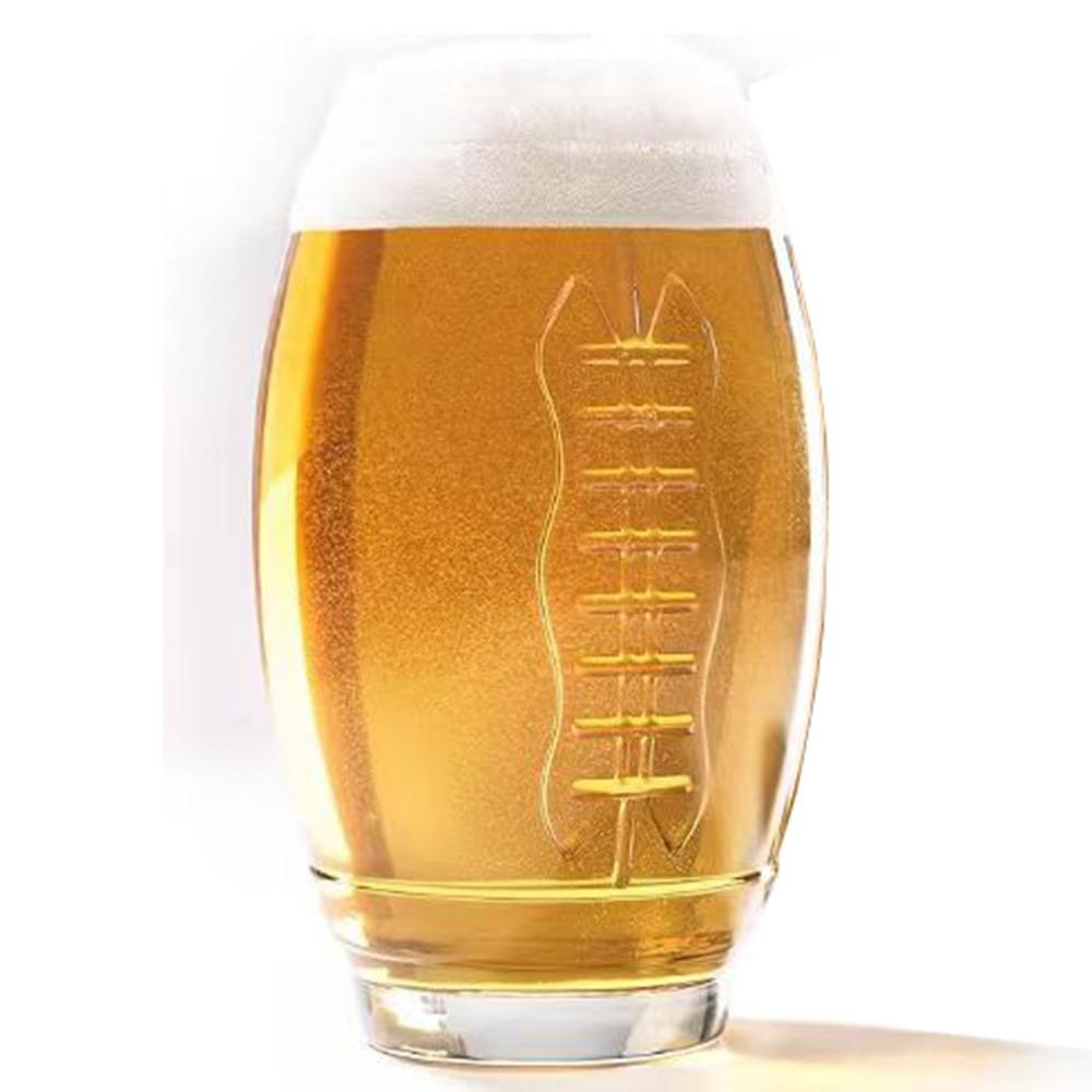 Creative Clear Glass Cup 3D Rugby/Golf Ball Shape Whiskey Beer Cup Mini Whisky Dispenser Drinking