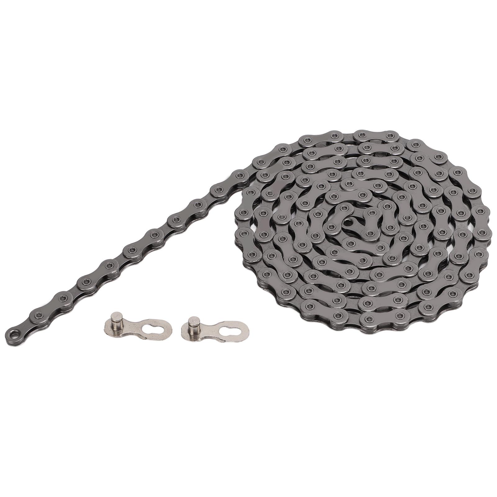 Mountain Bike Chain 11 Speed Strong Tension Bicycle Chains 116 Links for HG901 Smoky Gray