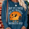 Tops For Women Halloween Night Witch Print Round Neck Long Sleeve T-shirt Fall Casual Slim Pullover Women's Long Sleeve Top