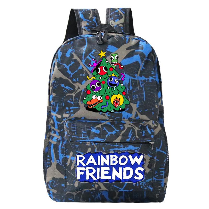 Cartoon Backpack For Primary School Students, Junior High School Students, Campus Burden Reduction Schoolbag Wide Shoulder Large Capacity Computer Bag