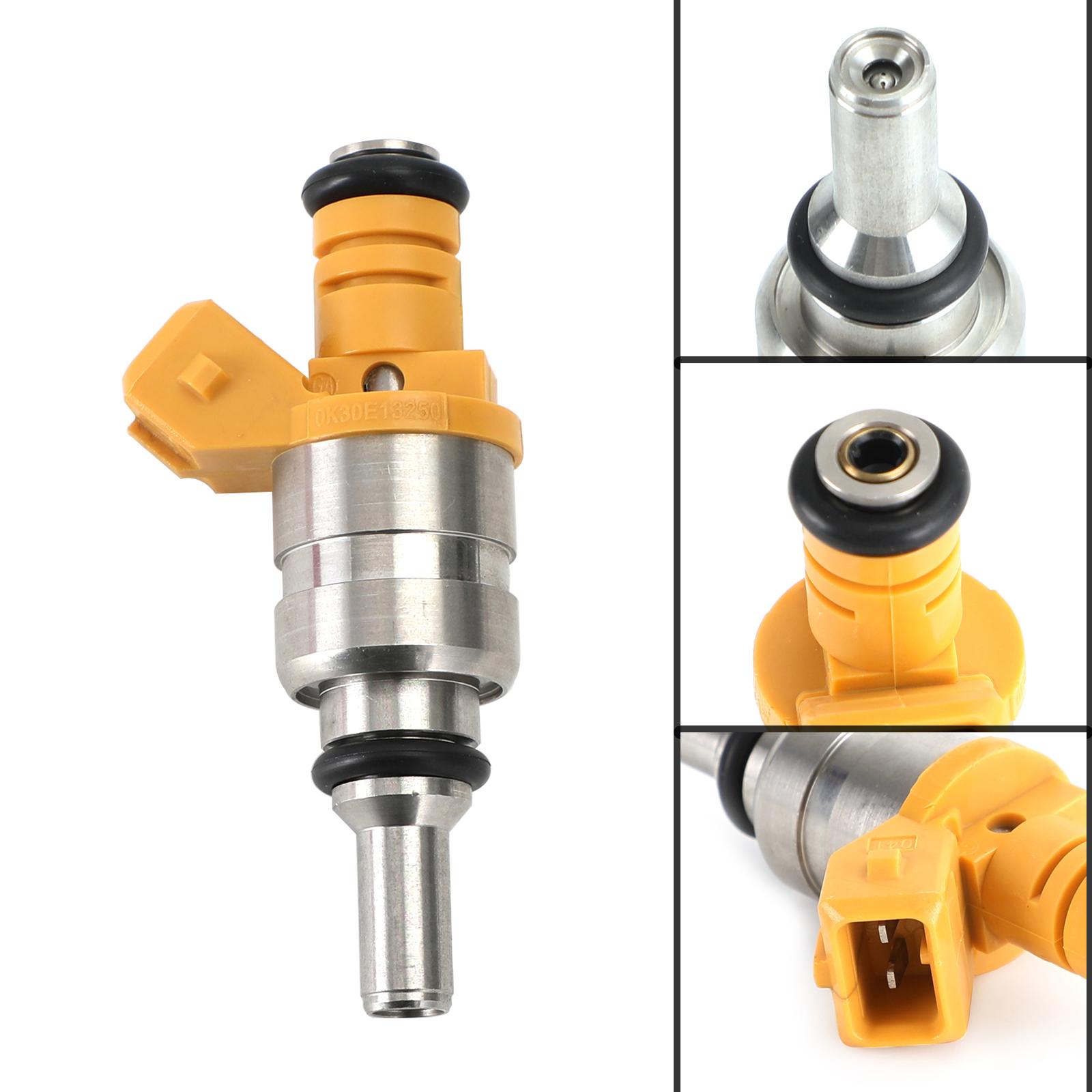 

1 шт. Топливные форсунки 0K30E13250 подходят для Kia Rio 1.6L L4 2001-2005 FJ640