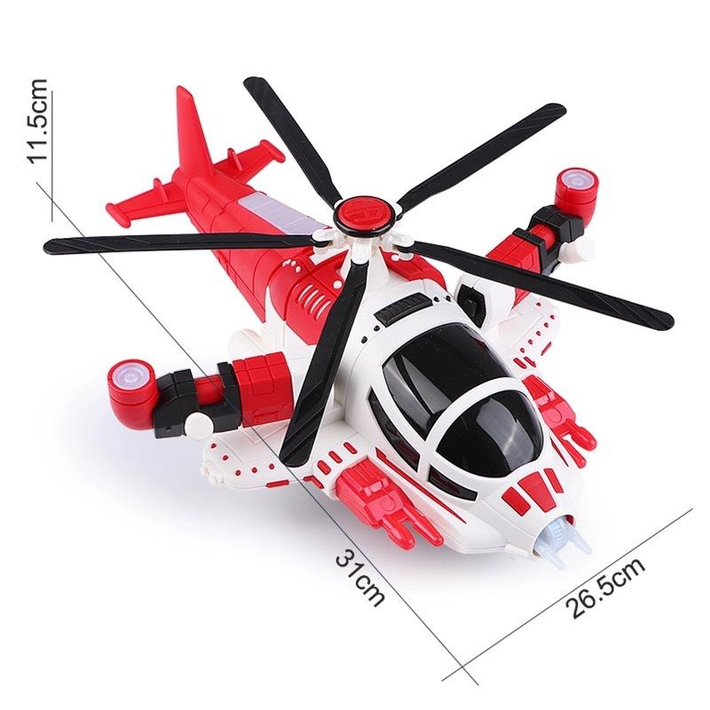 Toddler Airplane Toys For Boys, Helicopter Toys With Sounds And Lights, Birthday Gifts Plane Toys For Young Boys 3 4 5 Year Old