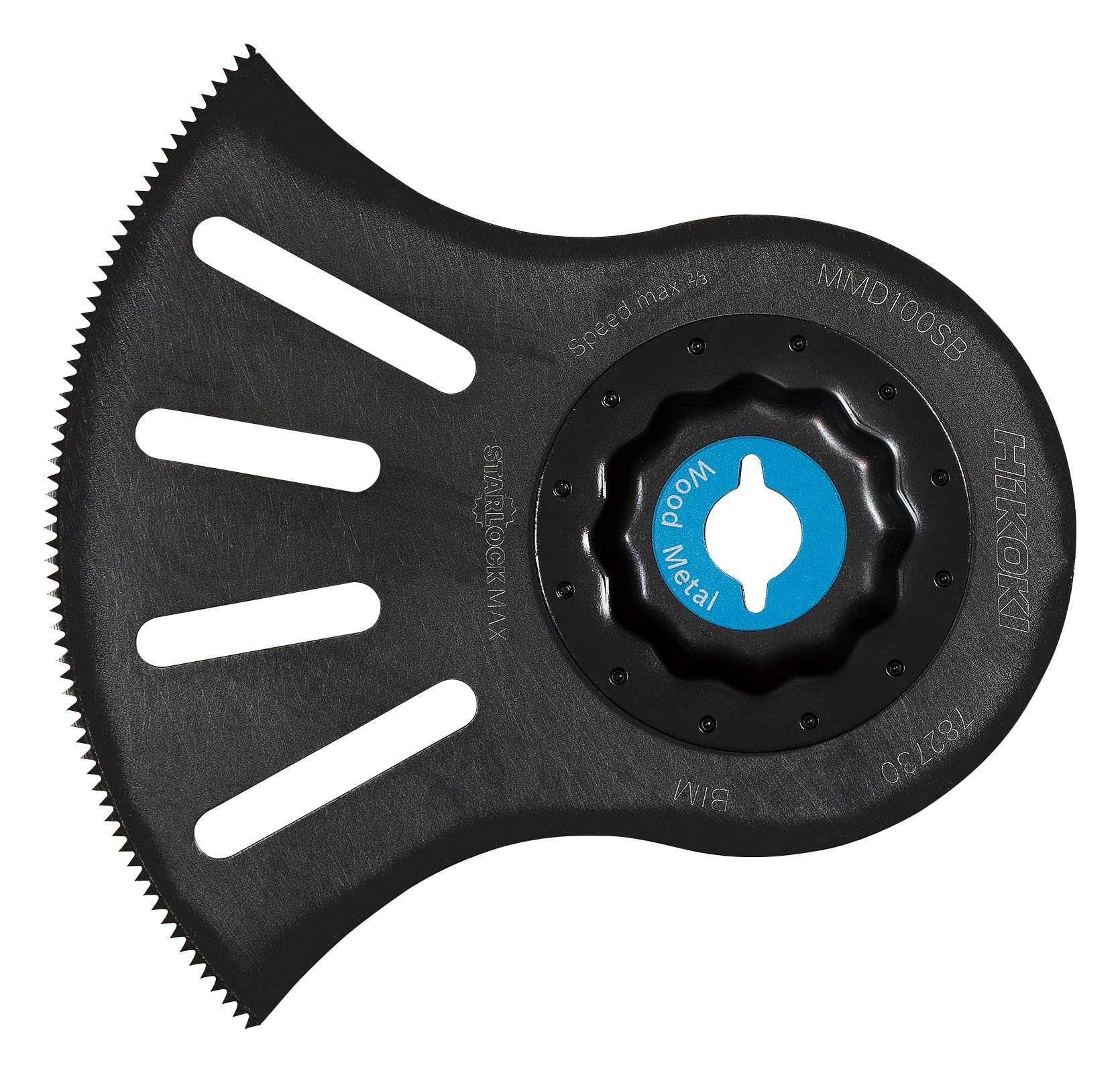 

HiKOKI Blade MMD100SB STARLOCKMAX Blade Width 100mm x 50mm for Wood and Replacement Blade Multi-Tool Metal, 0078-2730 чорний