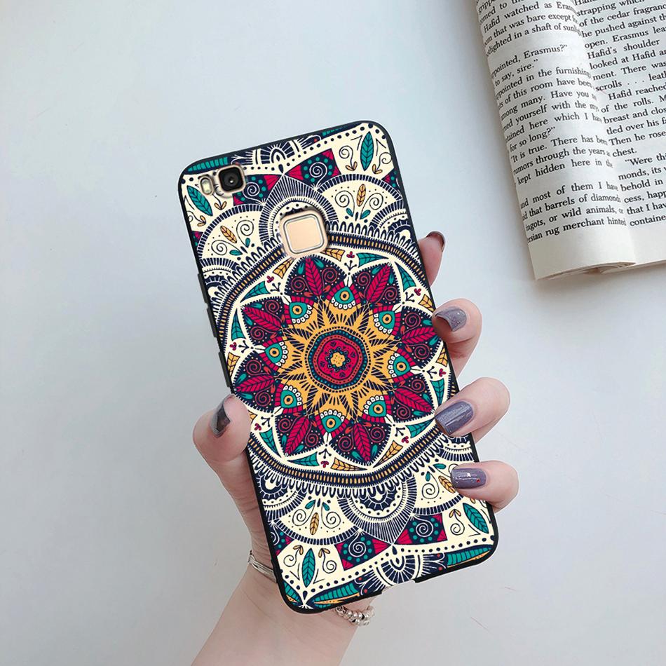 

For Huawei P9 Lite 2016 Case Cute Cat Cartoon Flower Soft Silicone Phone Cover For Huawei P9Lite VNS-L31 VNS-L21 VNS-L22 Fundas P9 Lite 2016