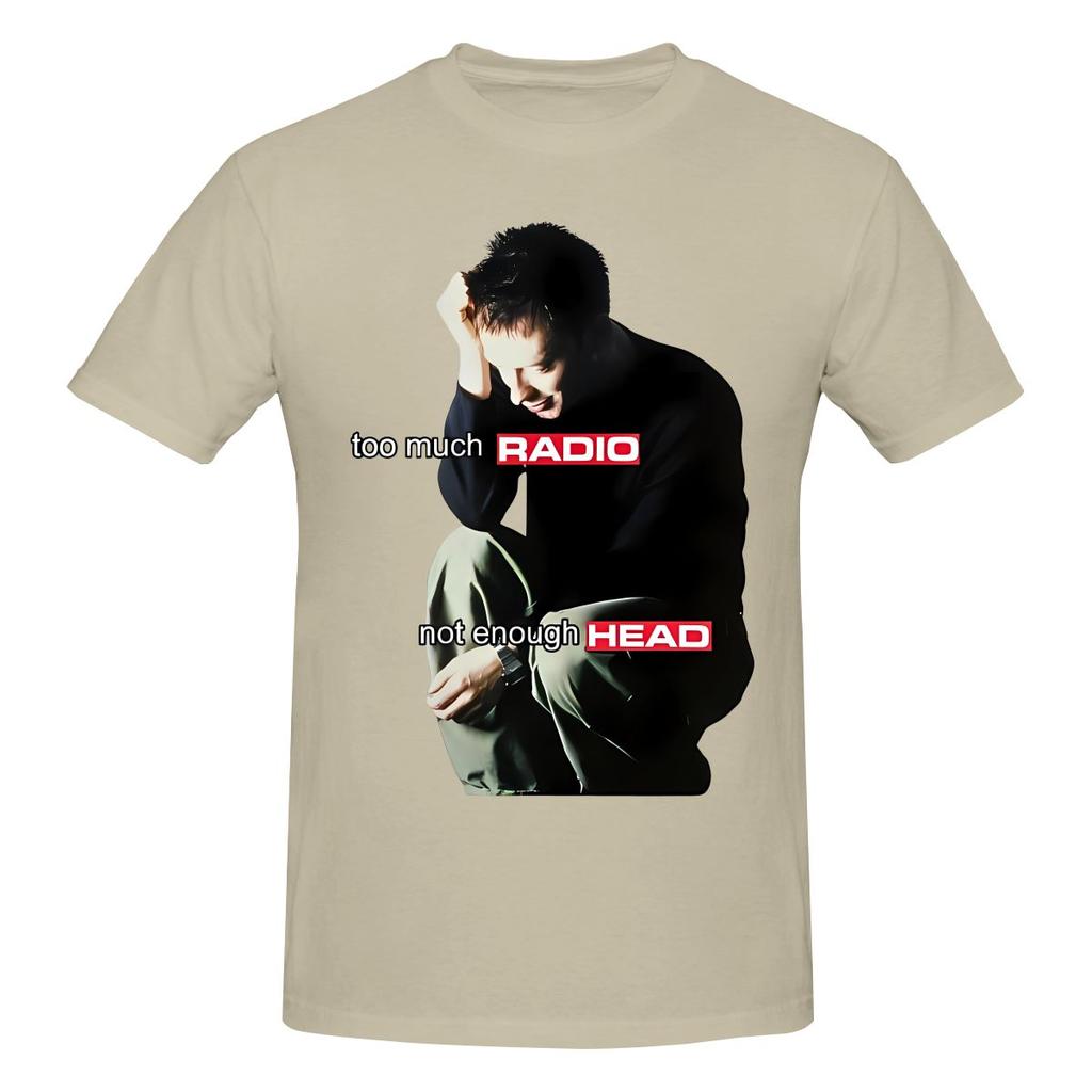 Funny Too Much Radio Not Enough Head Unisexs Printed Tshirt Unisex T Shirtunisexga