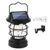 Solar Camping Lantern IP65 Waterproof USB Rechargeable Outdoor Garden Courtyard Porch Light Super Bright Hiking Tent Hanging Lamp