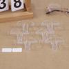 3/6/12Pcs Glasses Storage Rack Wall-Mounted Sunglasses Storage Rack Eyeglasses Holder Transparent Wall Home Glasses Holder