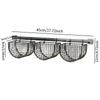 Wall-Mounted Basket for Garlic And Ginger Storage, Kitchen Organizer for Potatoes