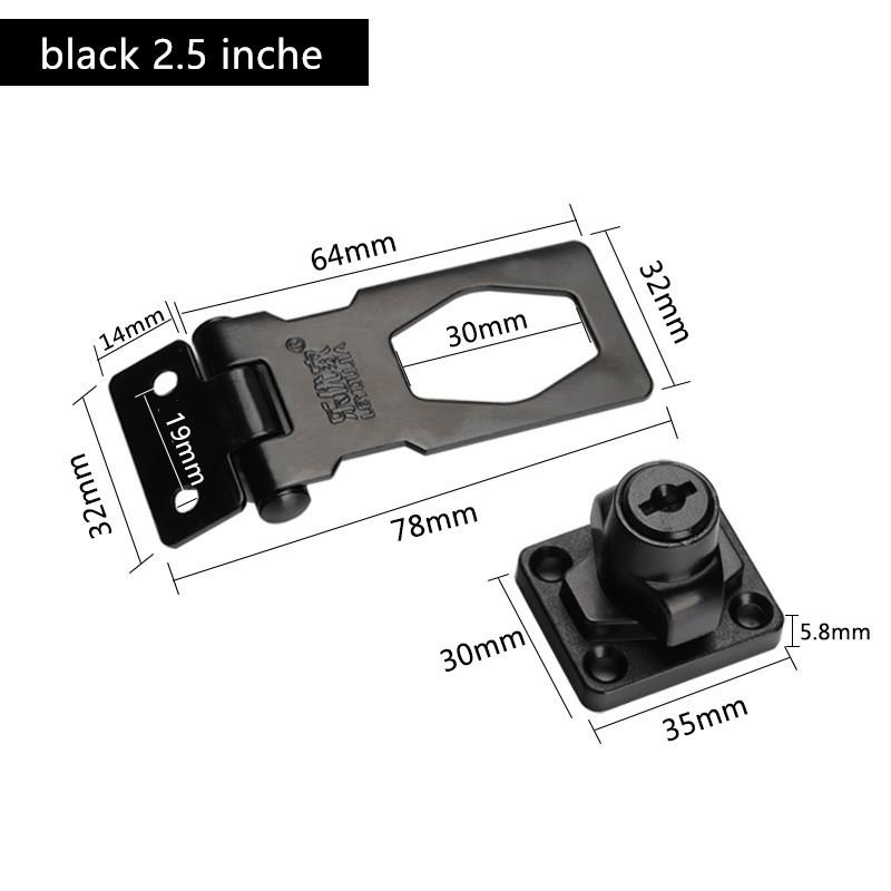 Stanzfrei mit Schloss, Schubladenschlösser, Briefkasten-Schließfach, Doppeltür-Schrankschloss, Büroschrank-Sicherheitskombinationsschloss