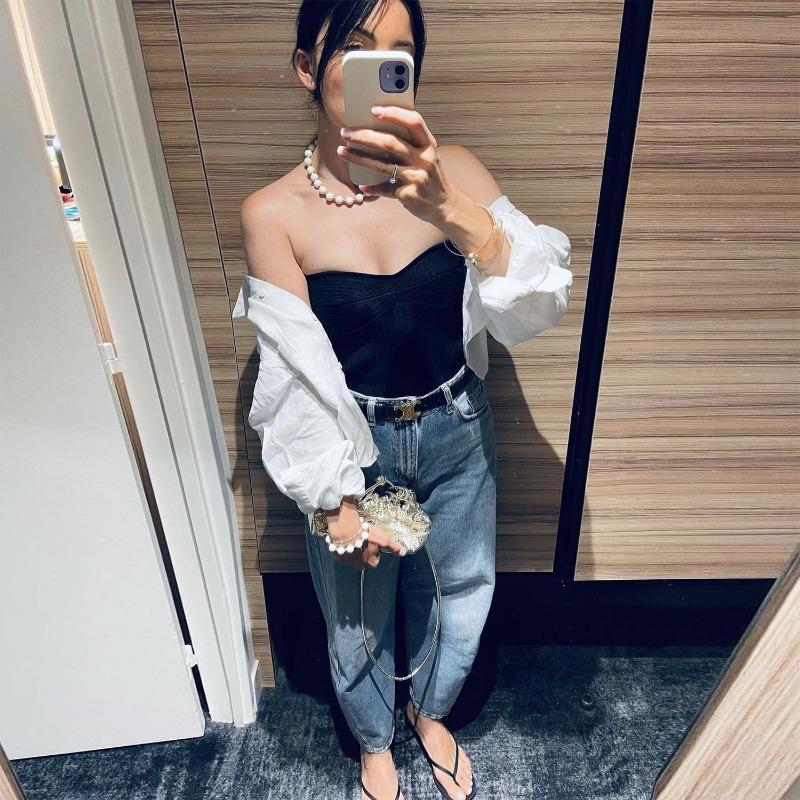 Knit Sexy Backless Tube Top For Women Summer Slim Fashion Ribbed Cropped Top Hot Girls Beach Sexy Off Shoulder Knitted Bustier Ladies Corset Tops