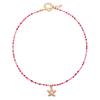 Vendita Calda Festa Parabrezza Collana di Perle di Riso Elementi Marini Femminile Stella Marina Versatile Ciondolo Collana Regolabile