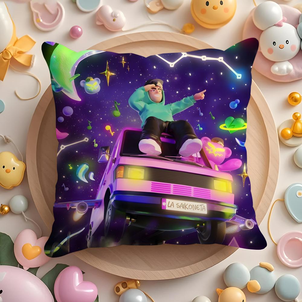 Singer S-Saiko S-Sakura Наволочка для подушки Домашняя и автомобильная, для многоцелевого использования - Двусторонняя, Мягкая и прочная для повседневного использования 30X30cm