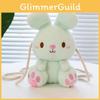 Cute Children Cartoon Plush Rabbit Bag Girls Go Out Travel Doll Bag Crossbody