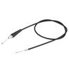 Motorcycle Throttle Cable, 110cm Straight Head Motorcycle Throttle Cable for Throttle Line Pit