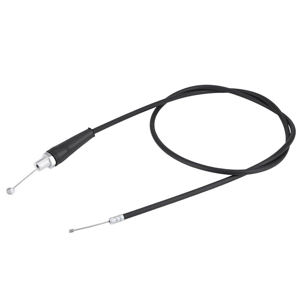 Motorcycle Throttle Cable, 110cm Straight Head Motorcycle Throttle Cable for Throttle Line Pit