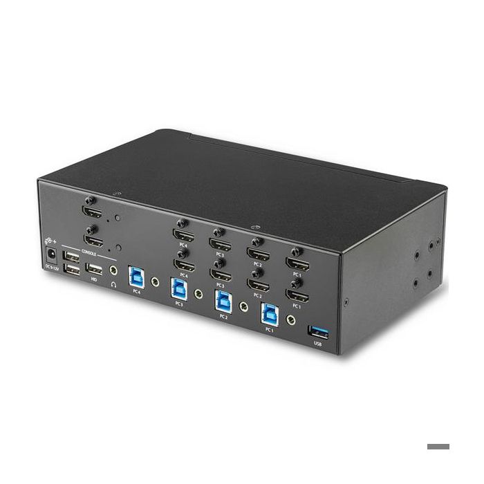 STARTECH - HDMI KVM 4K30 DUAL DISPLAY - Couleur:Noir