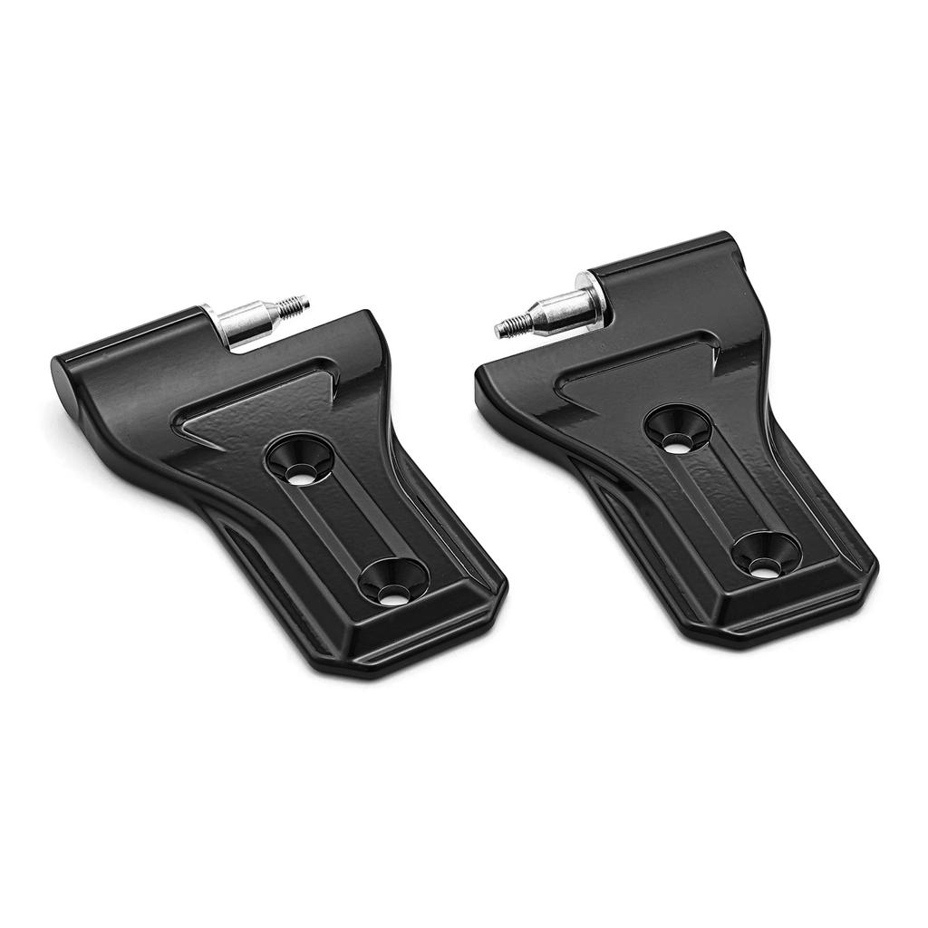 Aluminium Coated Door Side Hinge For Jeep Wrangler JK JL JT 2007+ Road Steel Door Hinge Kit Not Door Hinge Cover Decor