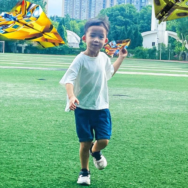 36pcs Children Creative Origami Paper Planes Folding Diy Parent-child Full Color Handicraft Toy Aircraft Educational Toy