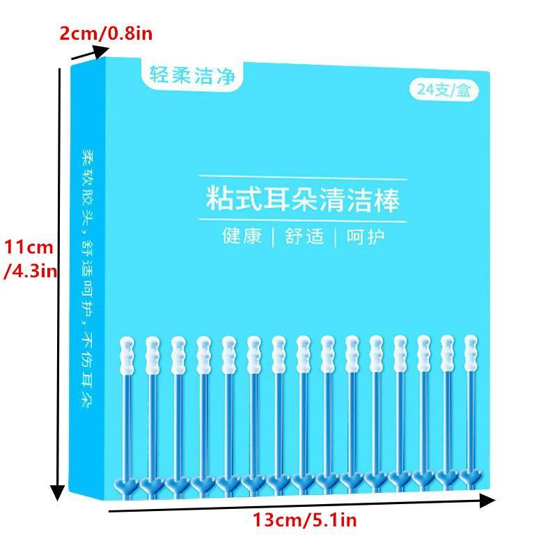 1/3/5 Boxes Sticky Ear Digger Ear Digging Tool Ear Wax Cleaning Special Not Hurt Ear Digging Spoon Ear Digging Cotton Swabs