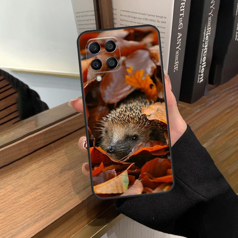 Cute Little Hedgehog Case For Samsung Galaxy M13 M53 M51 M31 M11 M14 M34 M54 M12 M32 M52 M16 M36 M56 M15 M35 M55