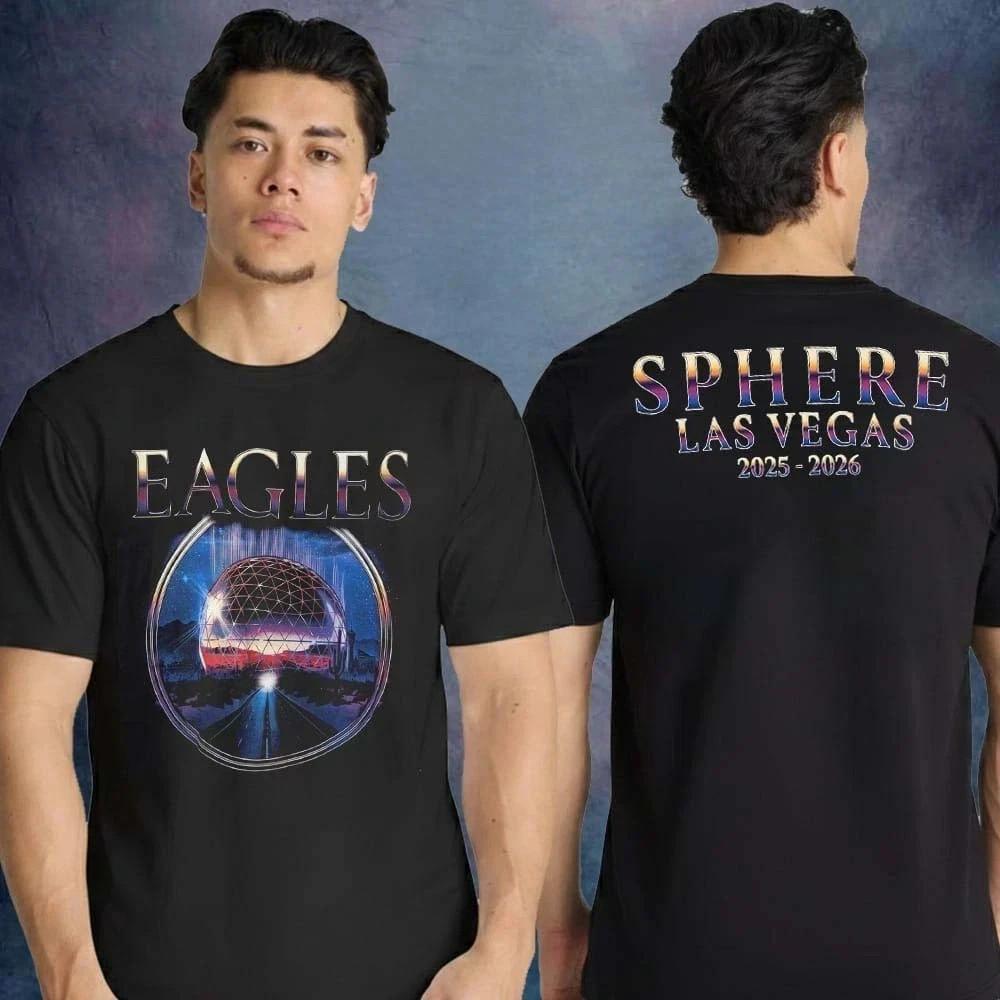 Eagles Long Goodbye 2026 Tour T-Shirt Sphere Concert Tee XXXL