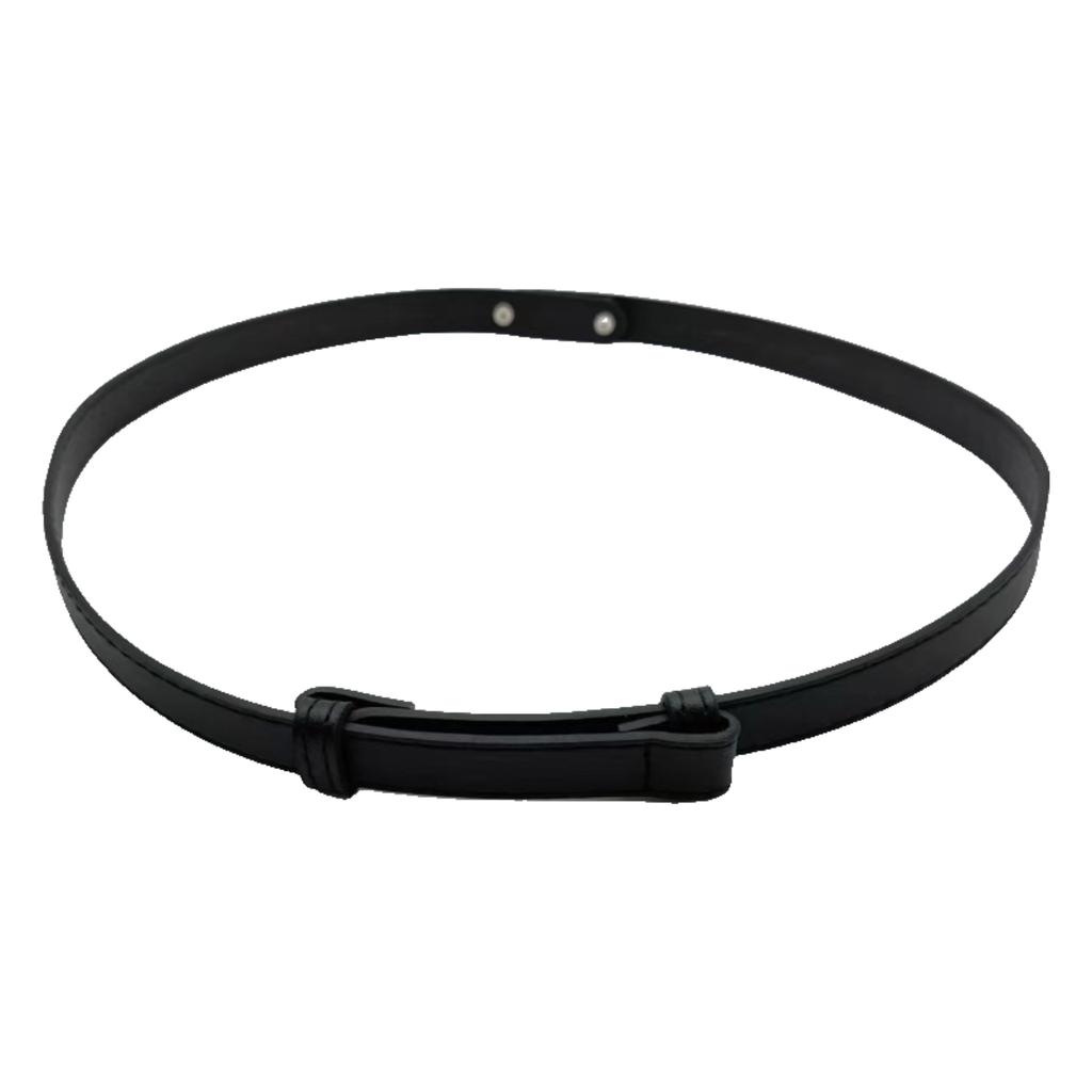 Mary Dress Belt Decoration Belt Women's Fashion All-Match a Pair of Buckles Belt Matching Suit Coat Waist Slimming Free